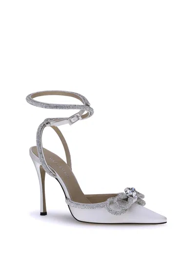 Mach &amp; Mach Silk Pumps With Double Bow
