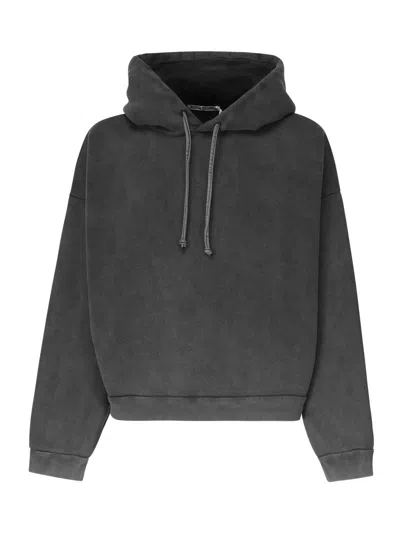 Acne Studios Hooded Sweater Drawstring Ribbed Cuffs