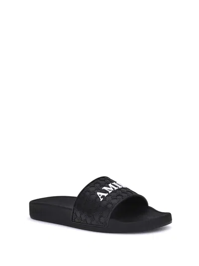 Amiri Modern Pool Slide Single Strap In Black