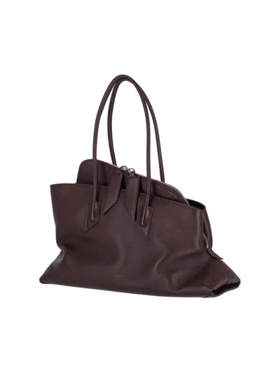 Attico La Passeggiata" Medium Handbag Red