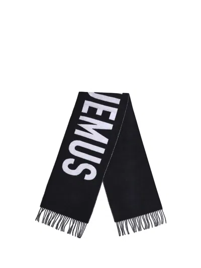 Jacquemus Fringes Wool Scarf