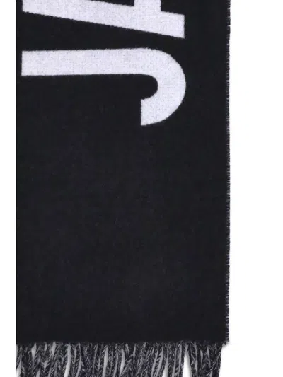 Jacquemus Fringes Wool Scarf