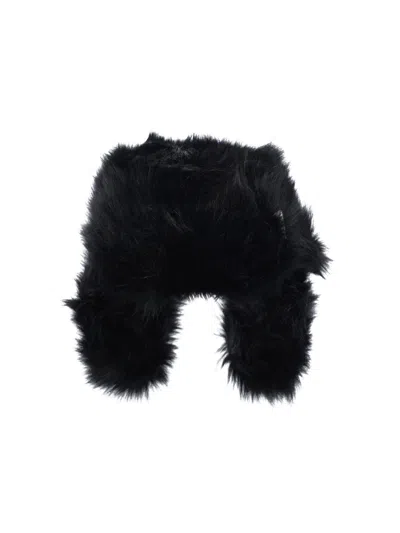 Ruslan Baginskiy Fur Aviator Hat In Black