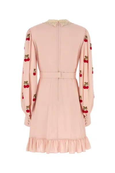Valentino Dress - Embroidered | Emb 7b3vafq11mh Det In Pink