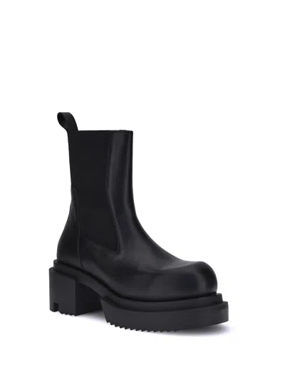 Rick Owens Beatles Bogun Ankle Boots