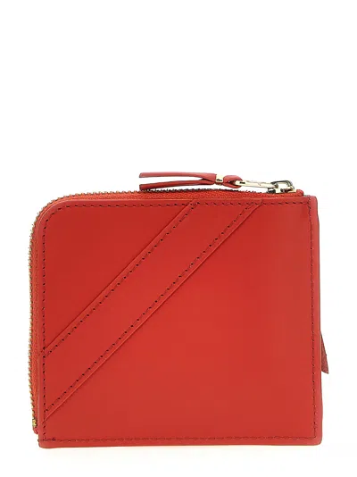 Comme Des Garçons Big Bow Wallet In Red