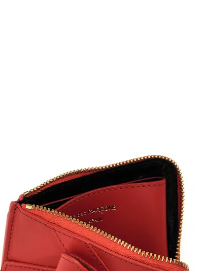 Comme Des Garçons Big Bow Wallet In Red