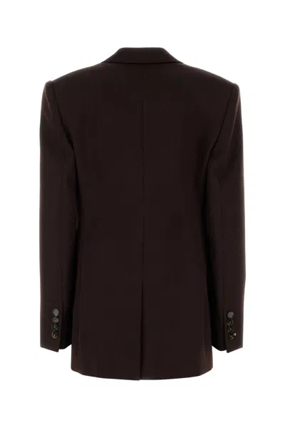 Stella Mccartney Brown Wool Blazer