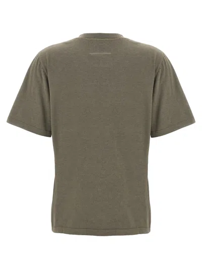 Mm6 Maison Margiela Mm6 By Maison Margiela Numeric Signature Patch T-shirt In Gray
