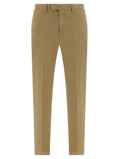 Pt Torino Master-fit Cotton-blend Trousers