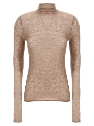 Pinko 'moss' Sweater In Brown