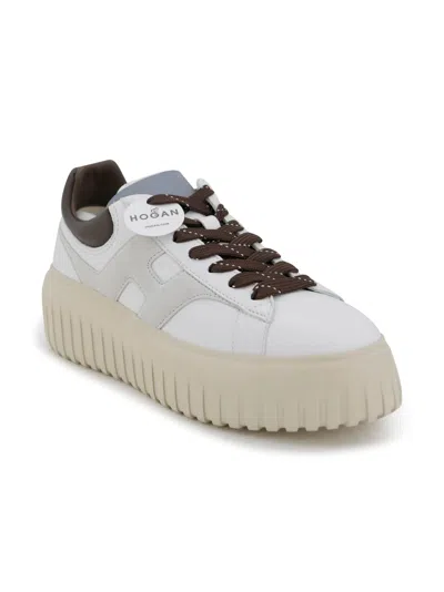 Hogan H-stripes Nappa Leather Sneakers Shoes