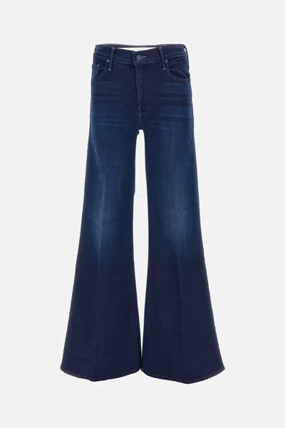 Mother The Twister Sneak Jeans In Blue