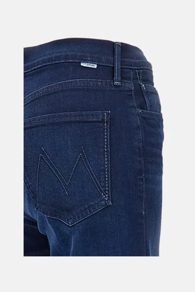 Mother The Twister Sneak Jeans In Blue