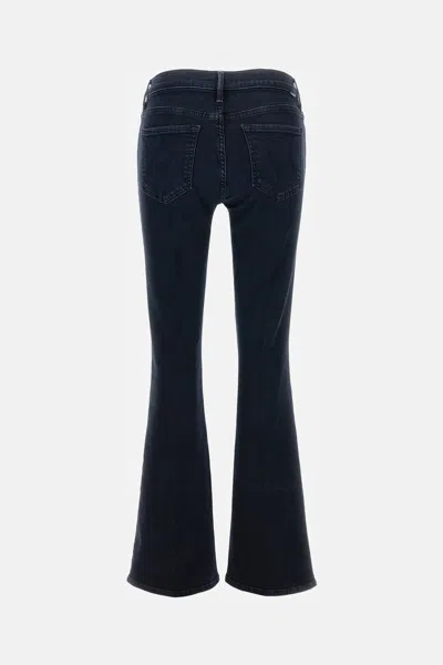 Mother The Weekender Fray Jeans Chip On My Shoulder In Blue