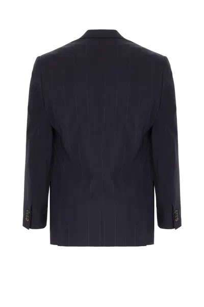 Corneliani Navy Blue Stretch Wool Suit