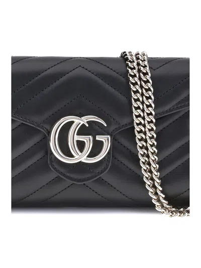 Gucci Gg Marmont Wallet With Chain