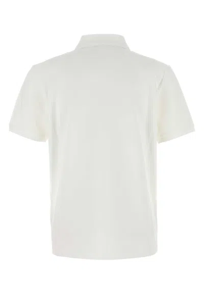 Moncler Double Logo Patch Cotton T-shirt In White