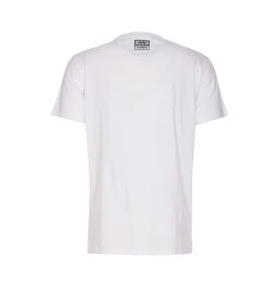 Fendi Stamp Crew Neck Patch Detail Short Sleeves