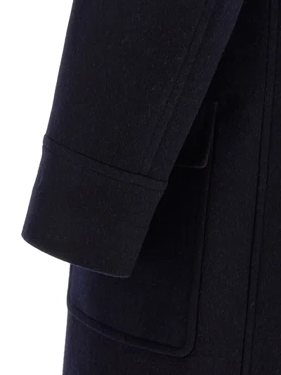 Brunello Cucinelli Martingale Double-breast Coat Men In Black
