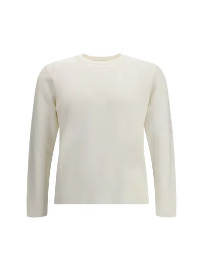 Thom Browne Virgin Wool Sweater In White