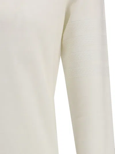 Thom Browne Virgin Wool Sweater In White
