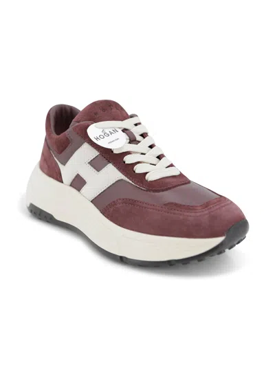 Hogan Suede And Technical Fabric Hyperlight Sneakers