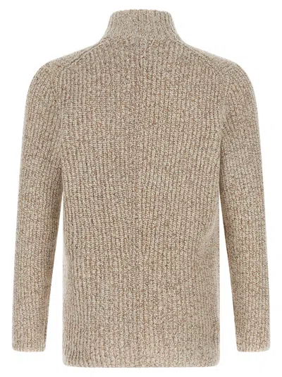 Brunello Cucinelli Cardigan À Double Boutonnage In Nude