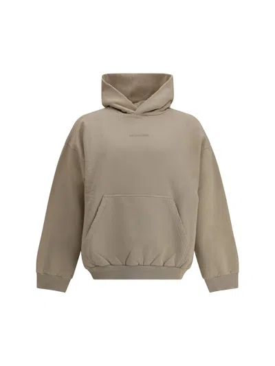 Balenciaga Oversized Hoodie In Gray