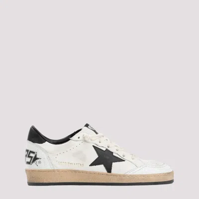 Golden Goose Ballstar Nappa Upper Leather Star And Heel Crack Toe And Spur