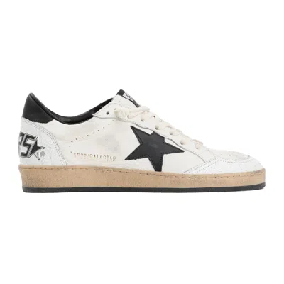 Golden Goose Ballstar Nappa Upper Leather Star And Heel Crack Toe And Spur