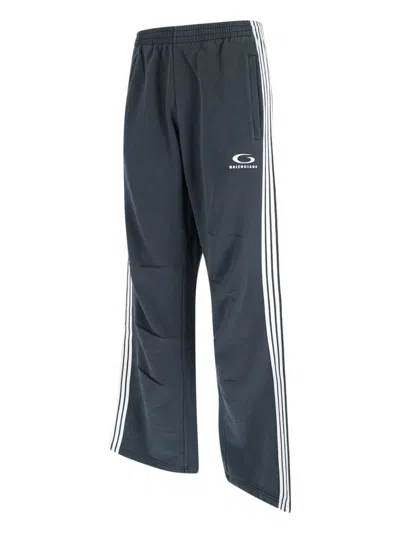 Balenciaga Baggy Sweatpants With Stripes And Wide Leg