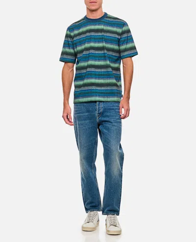 Ps By Paul Smith Ps Paul Smith Striped Cotton T-shirt In Multi