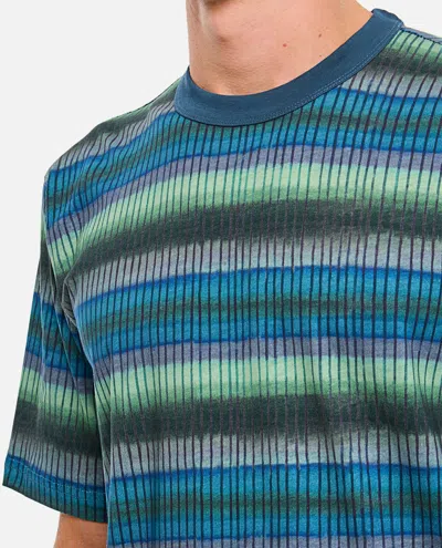 Ps By Paul Smith Ps Paul Smith Striped Cotton T-shirt In Multi