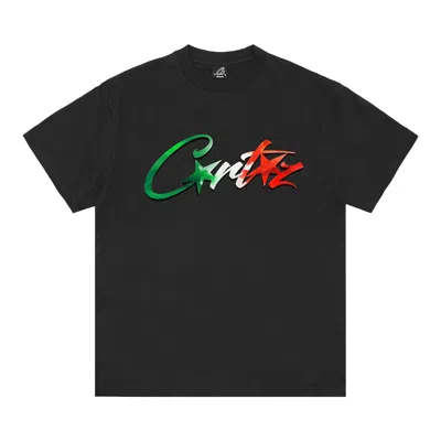 Pre-owned Corteiz Allstarz Italia Tee 'black' | Men's Size M