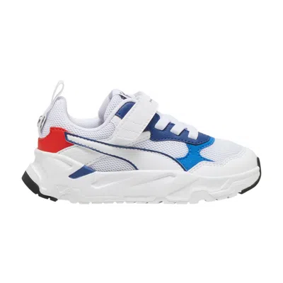 Pre-owned Puma Bmw M Motorsport X Trinity Little Kid 'white Pro Blue Red' | Kid's Size 2