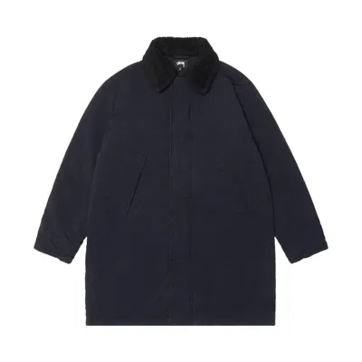 Pre-owned Stussy Insulated Long Coat 'black' | Men's Size M