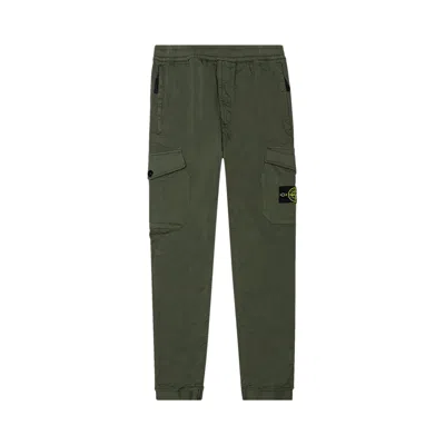 Pre-owned Stone Island Stretch Cws Pants 'musk' | Green | Men's Size 30