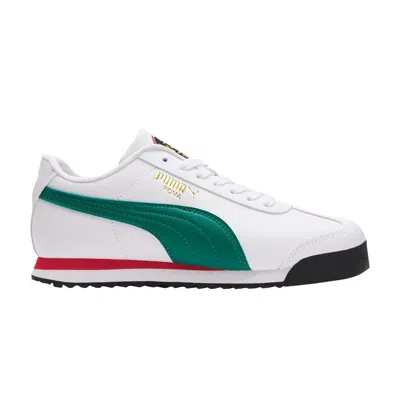 Pre-owned Puma Roma Big Kid 'country Pack - Mexico' | White | Kid's Size 6.5