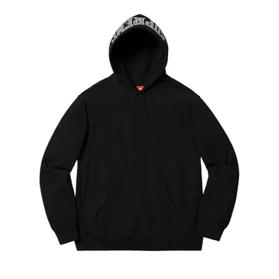 Pre-owned Supreme Sequin Arc Hooded Sweatshirt 'black' | Men's Size S