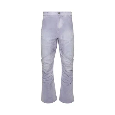 Pre-owned Rivington Roi Rebis Canvas Prayer Pant 'washed Purple' | Men's Size 36