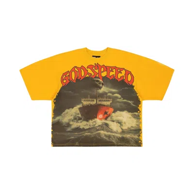 Pre-owned Godspeed Sea Sick T-shirt 'yellow' | Men's Size Xl