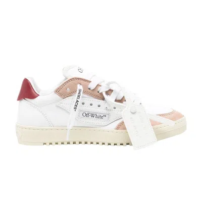 Pre-owned Off-white Wmns 5.0 Low 'white Blush Pink Brick Red' | Women's Size 38