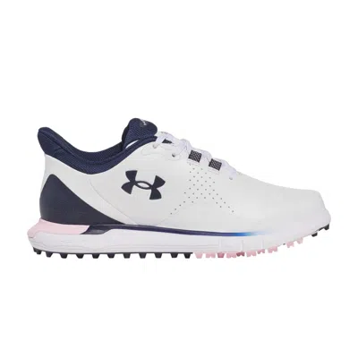 Pre-owned Under Armour Wmns Drive Fade Spikeless Golf 'white Midnight Navy' | Women's Size 8.5