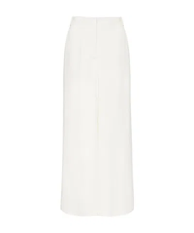 Valentino Cropped Wide-leg Trousers