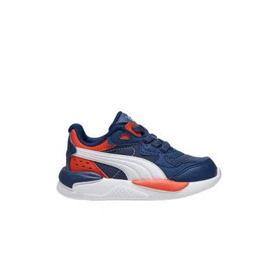 Pre-owned Puma X-ray Speed Toddler 'inky Blue Fall Foliage' | Infant Size 4