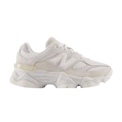 Pre-owned New Balance 9060 Little Kid 'angora Sea Salt' | Cream | Kid's Size 11.5 In White