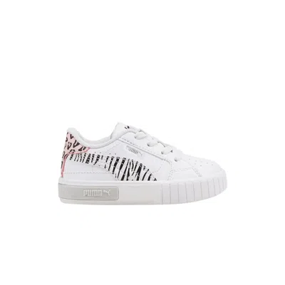 Pre-owned Puma Cali Star Infant 'summer Roar' | White | Infant Size 6