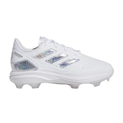 Pre-owned Adidas Originals Adidas Sis Bates X Adizero Purehustle 3 J 'remember To Have Fun' | White | Kid's Size 6