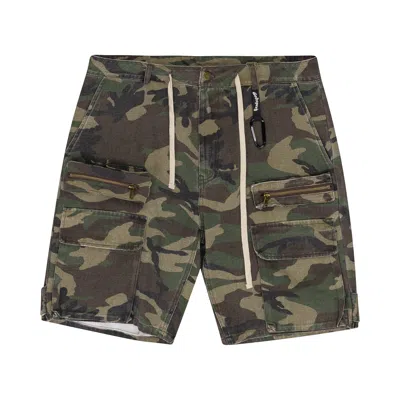 Pre-owned Godspeed Militia Cargo Shorts 'camo' | Multi-color | Men's Size S